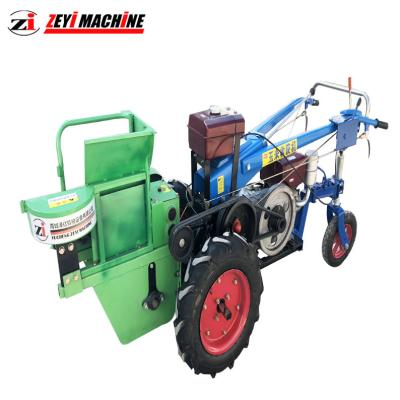 China Front rice tractor corn harvester, no damage to corn, no reduction in production for sale