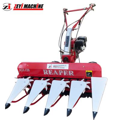 China Lowest price factory supply harvesting or harvesting rice combine agriculture equipment small mini rice harvester directly binder-mini for sale