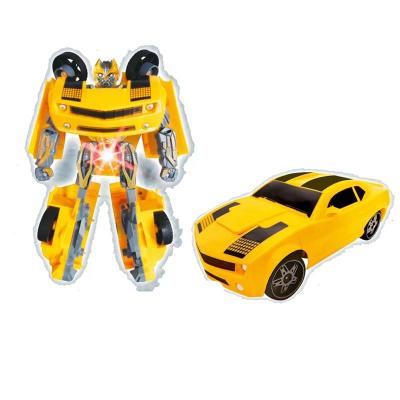 China Multi Functional RC Hobby Newcomer Deformation Racing Car Gifts To Robot For Children Toys Super Deform Radio Control Robot Car Toy for sale