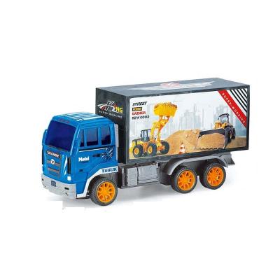 China Hot Selling RC Hobby Vehicles 1:16 Tank Truck Mixer Truck Remote Control Racing Car Electric Building Functional Gifts For Boys Children for sale