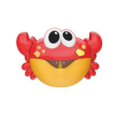 China Bubble Crab 12 Songs Musical Bathroom Toys Blowing Bubble Bath Plastic Toy Automatic Maker Funny Shower Toys For Kids for sale