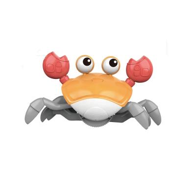 China Cogs Wetting Amphibious Bath Toy Kids Shower Cartoon Animals Wind Up Crab Cogs Floating Tub Learning Education Toys For Baby Bath Toys for sale