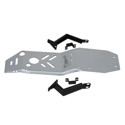 China Front Bumper Protect Guard Aluminum Alloy Car Auto Parts Front Bumper Steel Damper For Jeep Wrangler Jl for sale