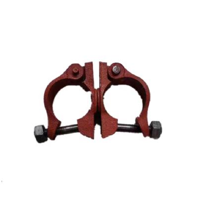 China Industrial Construction Building Scaffolding Hardware Casting Painted Clamps Secure Couplers for sale