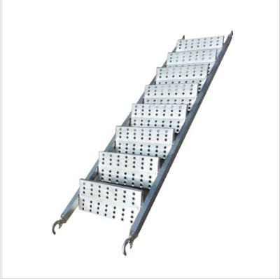 China Industrial Scaffolding Construction Q195 Galvanized Stair Ladder Staircase for sale