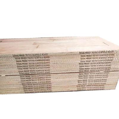 China Contemporary OSHA Certificate Wood Plank LVL Scaffold Board Panel for sale