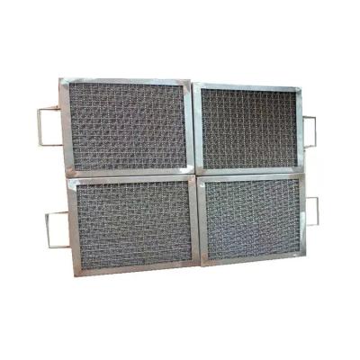 China Vane Type Mist Eliminator Wire Mesh Cylind Filter Wire Mesh Demister for sale