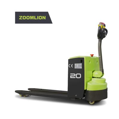 China Garment Shops TB20E Zoomlion 2 Ton Electric Pallet Truck With Lithium Battery for sale