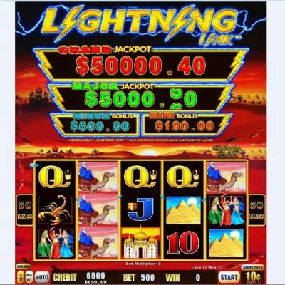 China Lighting Jackpot Link Sahara Gold LightningLink Jackpot Game Board PCB for sale