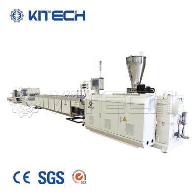 China Plastic Thread Drain Pipe Pipe Extrusion PVC Pipe Making Machine for sale