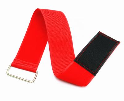 China Durable elastic hook and loop webbing strap for sale