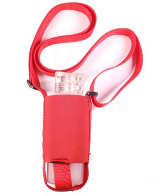 China Waterproof Portable Neoprene Water Bottle Sleeve Bottle Cooler Cover Holder Strap For Outdoor for sale