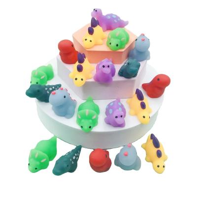 China Squeeze Decompression Plastic Toys Kids Squishies Animal Trigger Toys Cat Dinosaur Squishy Toys for sale