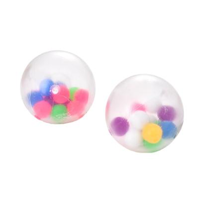 China Custom Squishy Squishy Stick Maker Squeeze Ball Rainbow Sensory Squishy Other Toy Anti Stress Ball For Kids Squeeze Bead Ball for sale