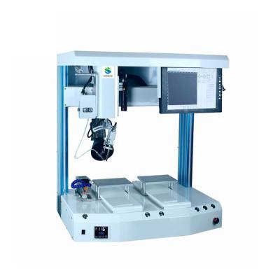 China Factory Price Low Price Window System 12inch Touch Screen Dip Welding Spot Machine Support Clog Welding for sale