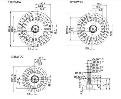 China 12888 31 day date traditional quartz clock movement mechanism wholesale custom made parts for sale for sale