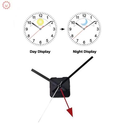 China 12888 24 hour traditional motor movement clock quartz day and night for sale