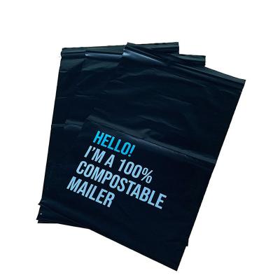 China China Factory Price Compostable Soft Packaging Poly Bag Biodegradable Logo Plastic Bags Customized Shipping Bags for sale