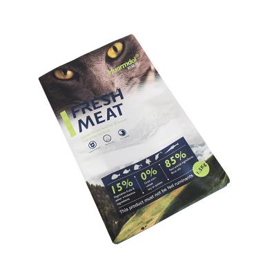 China Latest Design Aluminum Foil Recyclable Stand Up Pouch Laminated Polypropylene Zipper Pet Food Packaging Bags for sale