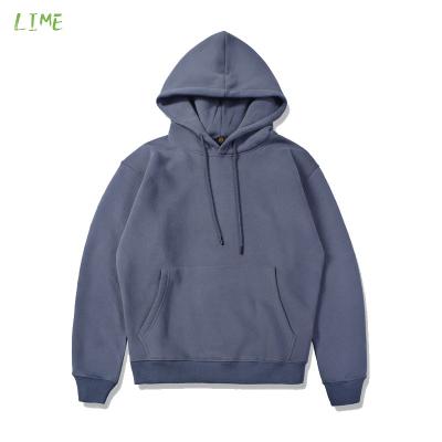 China Anti-pilling Custom Made Embroidered Hoodies Terry Pullover Sweatshirt High Quality White Hoodie Unisex French Cotton for sale