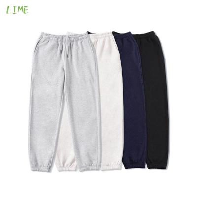 China 400 Gsm Anti-pilling French Terry Joggers Sweat Pants Print Embroidered Custom Heavyweight Sweatpants Mens Loose Fleece Sweatpants for sale