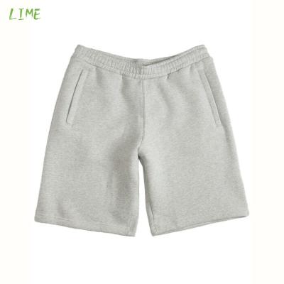 China OEM Breathable Custom Cotton 30% Polyester Workout Fitness Sweat Logo Print Streetwear 70% Shorts Custom Mens Athletic Shorts for sale