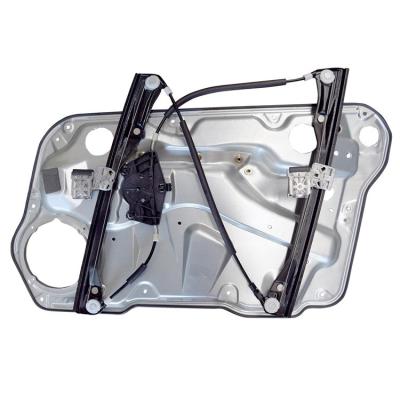 China steel & GOLF WINDOW REGULATOR Premium Quality BORA Plastic Window Lifter FRONT Mechanism With Panel 1J4837462D 1J4837461D for sale