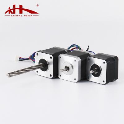 China Kaihong stepper motor NEMA 17 1.8 degree hybrid stepper motor for 3d printer KH42HS48 for sale