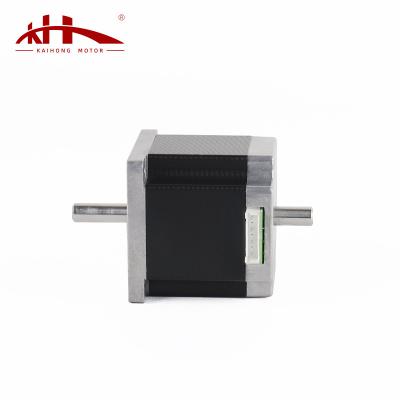 China Kaihong High RPM Stepper Motor KH60HS60 NEMA 24 Double Shaft for sale