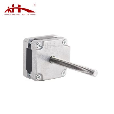 China 3D printing Kaihong nema17 stepper motor with ball screw for sale