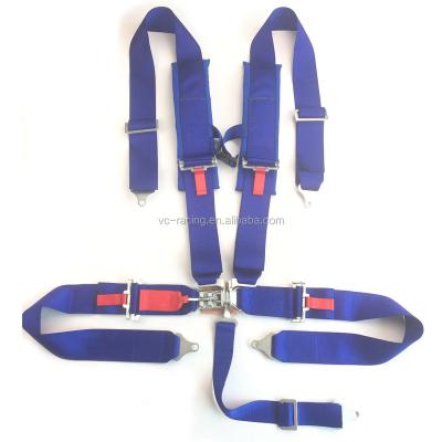 China Sewn shoulder pads will be more comfortable china wholesale 5 point seat belt kart shoulder pads, racing harness, seat belt for sale