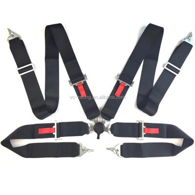 China Ruian Multifunctional Hot Selling Universal 3 Inches 4 Point Harness Automatic Quick Lock Packing Full Seat Belt for sale