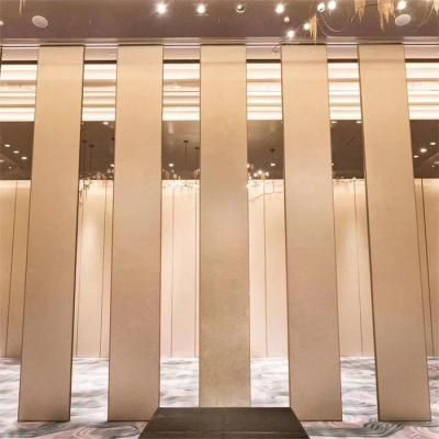 China Sound isolated partition wall folding door fireproof sliding folding wall partitions for convention hall for sale