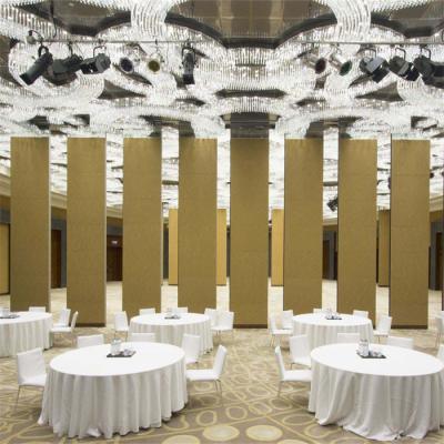 China Hotel banquet hall sliding doors interior room divider for hotel interior door divider for sale