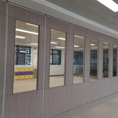 China Easy clean with transparent glass windows room divider decorative for school classroom meeting room for sale