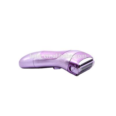 China Portable Painless Lady Shaver Ladies Electric Shaver, Cordless 3-Blade Women's Electric Shaver, Use Wet or Dry for sale