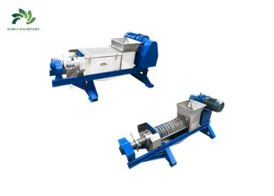 China Commercial Dewatering Screw Press Machine For Crushing Large Size Raw Material for sale