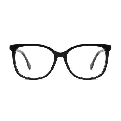 China Custom NEW Fashion OEM Glasses Frames Acetate Man Glasses Optical Frames Glass Eyewear Handcrafted Unique Square Eye Glasses Frames For Women Men for sale