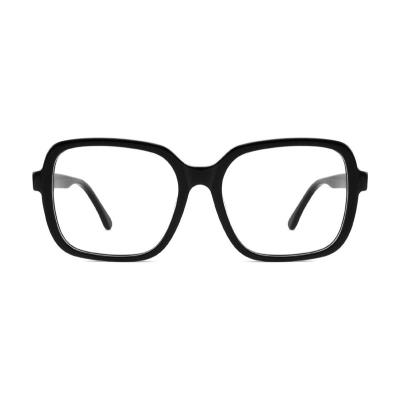 China Custom NEW Fashion OEM Glasses Frames Acetate Man Glasses Optical Frames Glass Eyewear Handcrafted Unique Square Eye Glasses Frames For Women Men for sale