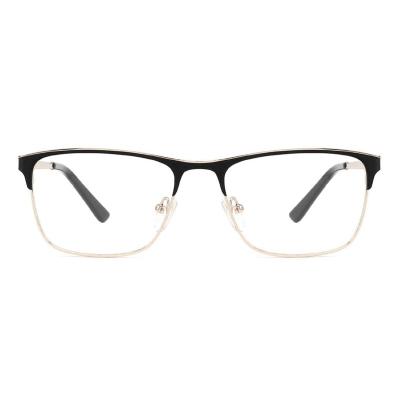 China For glasses 2020 hot sale half frame eyebrow eyebrow eyewear metal glasses club master for sale