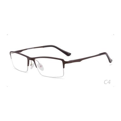 China For glasses 2021 eyewear new business metal glass optical frame models eyewear aluminum for sale