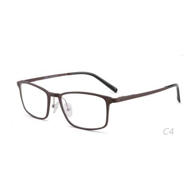 China For glasses 2021 eyewear new business metal glass optical frame models eyewear aluminum for sale