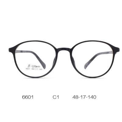 China For Reading Glasses 2021 Popular Brand Cheap Optical Glass Ultem 6601 Frame Custom Made for sale