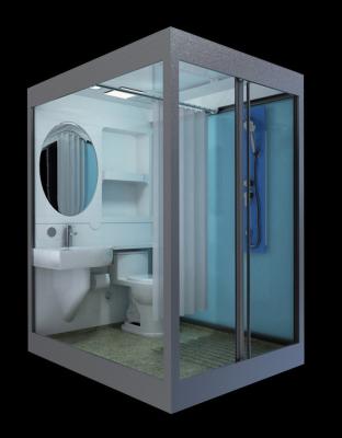 China all in one bathroom units Prefab Bathroom integrated bathroom suit/unit/room/cabin/set for sale