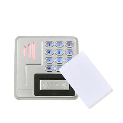 China 125KHz TK4001 EM4100 Wiegand26 34 Waterproof Mechanical RF Interface IP65 Metal Keypad Access Control Card Reader ZY-JS-KR01-2634 for sale