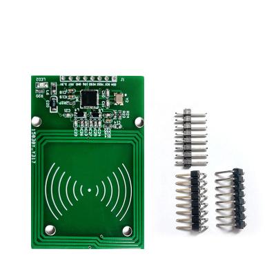 China MFRC-522 RC522 13.56MHz NFC RFID SPI Interface Writer Card Reader Module ZY-RC522 for sale