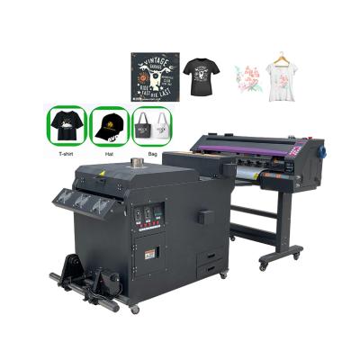 China Easy-Simple Transfer Signkanon 60cm Digital T-shirt Printing Powder Shake Heat Machine With Double Head 4720 xp600 for sale