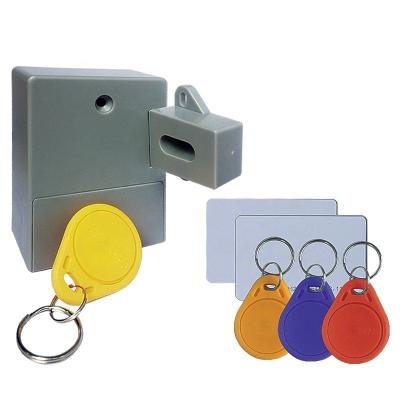 China Electric Drawer Lock Filing Cabinet Lock Using Identification IC Card or CBN-IC Card for sale