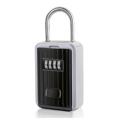 China Portable Outdoor Key Storage Lock Key Safe Security Box With Handle for sale