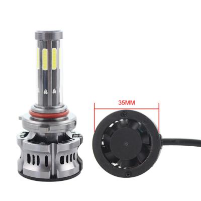 China High quality aluminum alloy car led headlight bulbs N8 110W 11000LM automobile led lighting system headlight led h4 H1 H7 H8/H9/H11 9005 9006 for sale